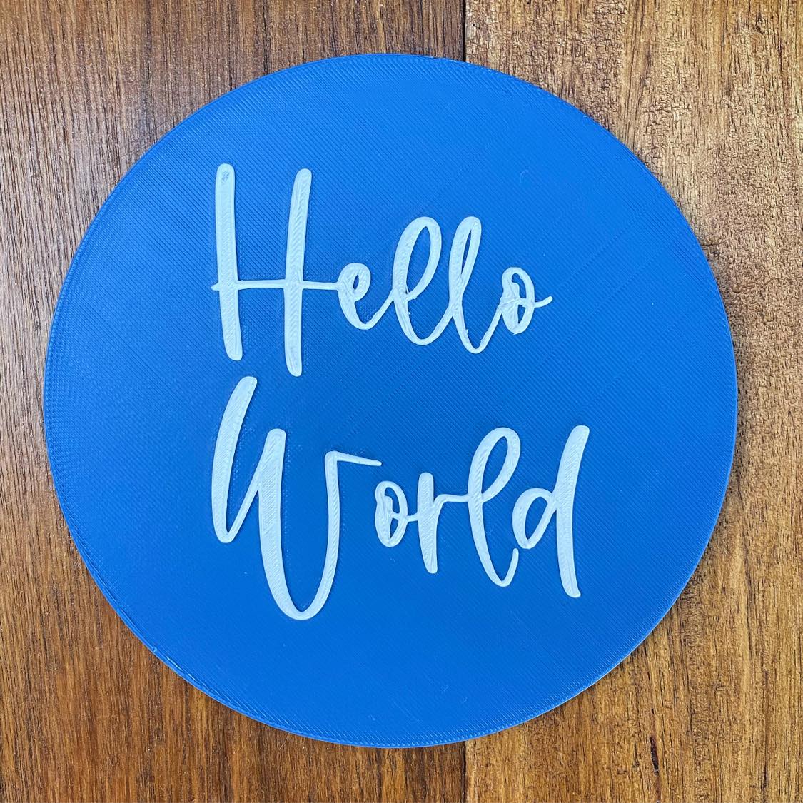 Hello World Baby Announcements