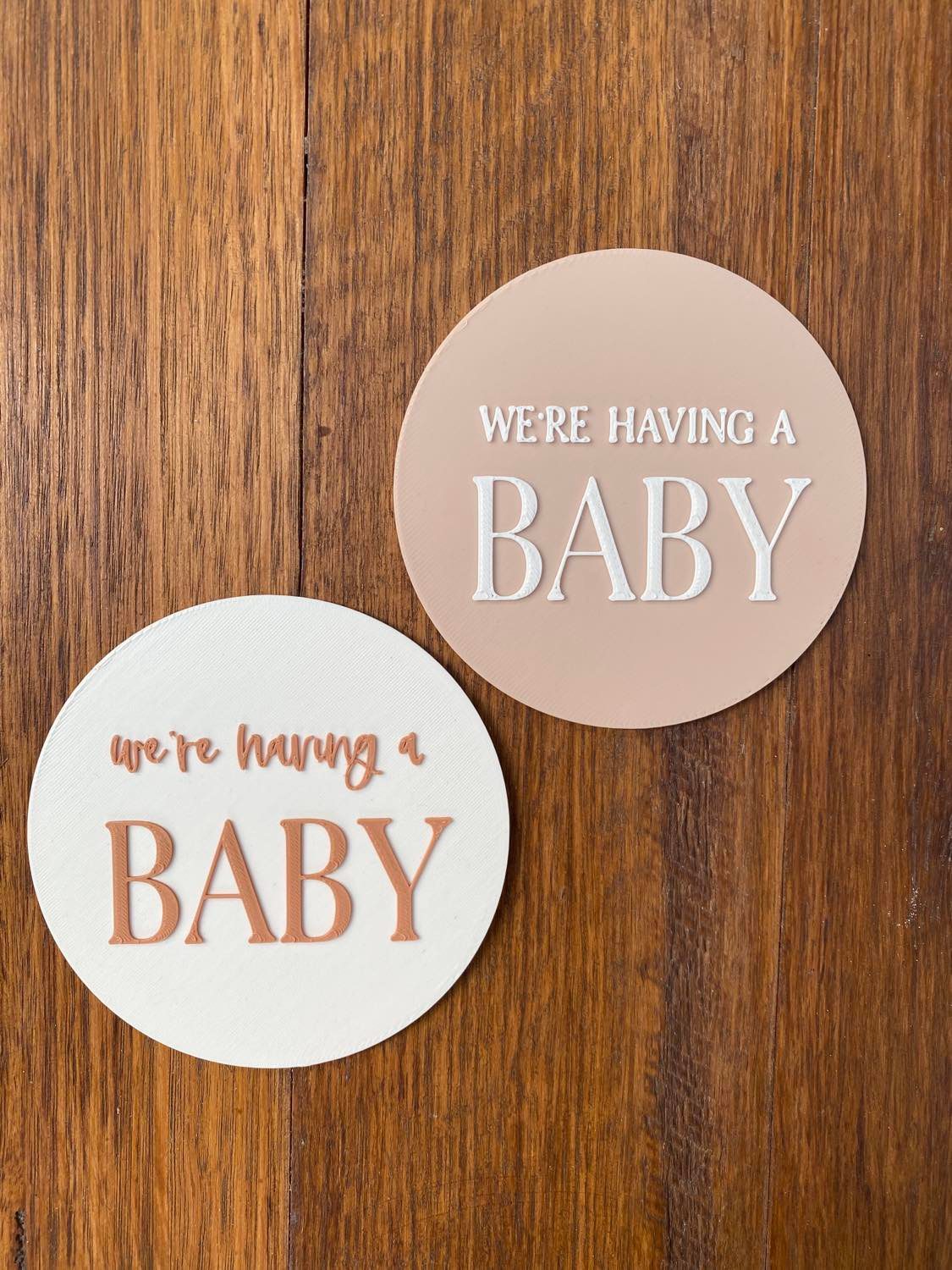 We're Having A Baby Plaque