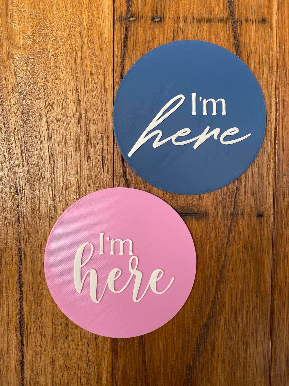 I'm Here Plaque - Image 3