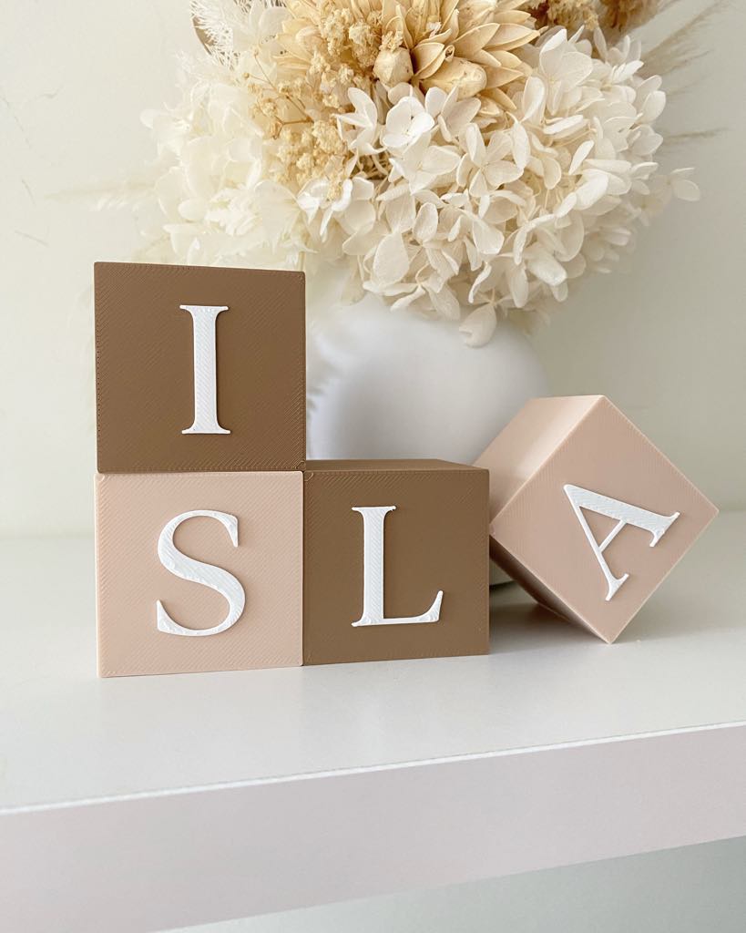 Customisable Letter Blocks - Image 3