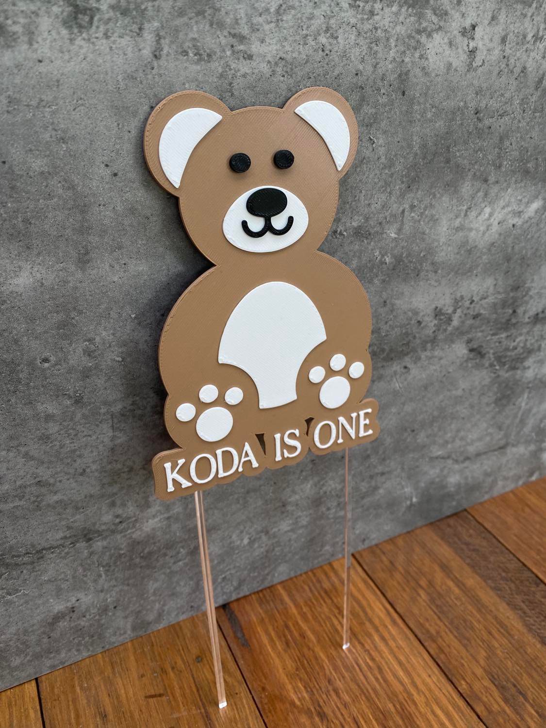 Teddy Bear Cake Topper