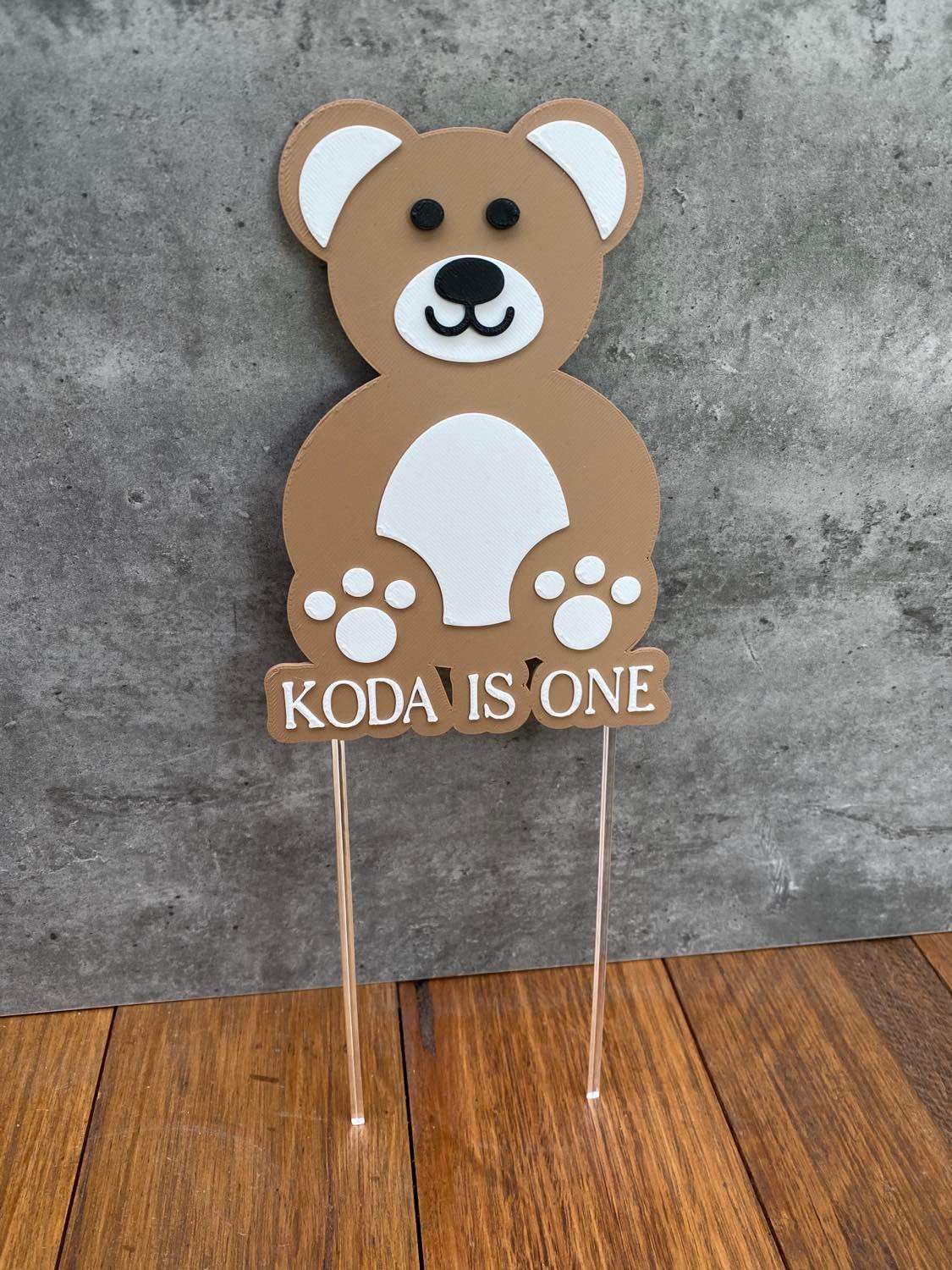 Teddy Bear Cake Topper - Image 4
