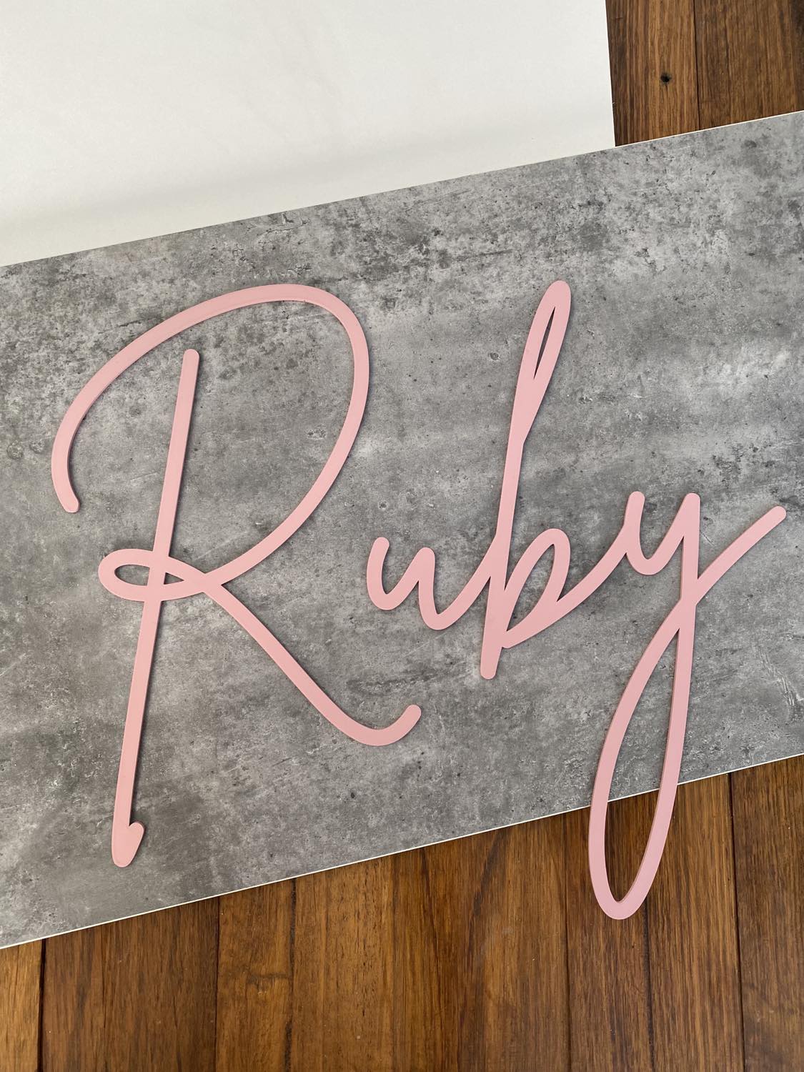 Large Name Wall Decal