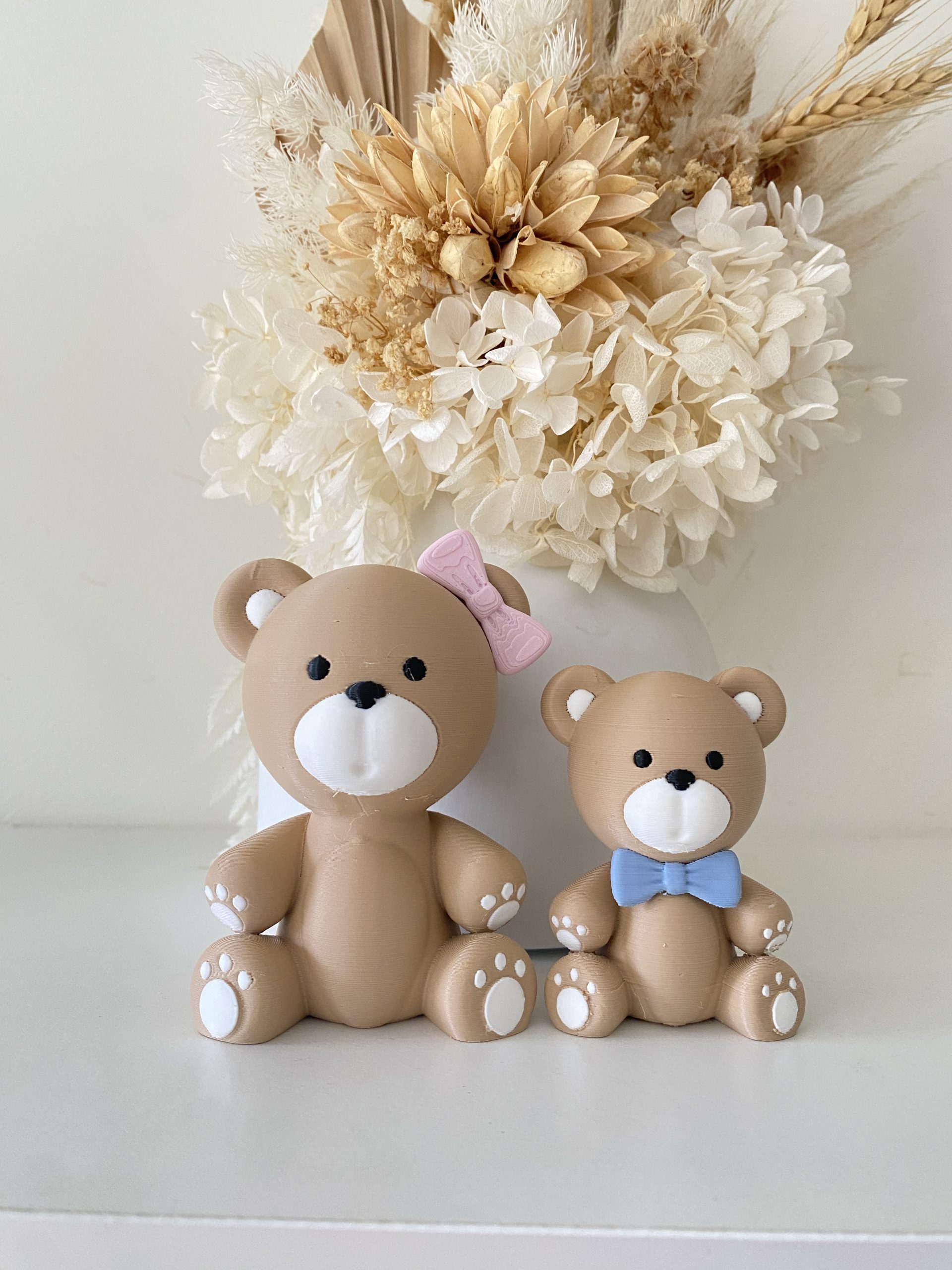 3D Teddy Bear Cake Topper
