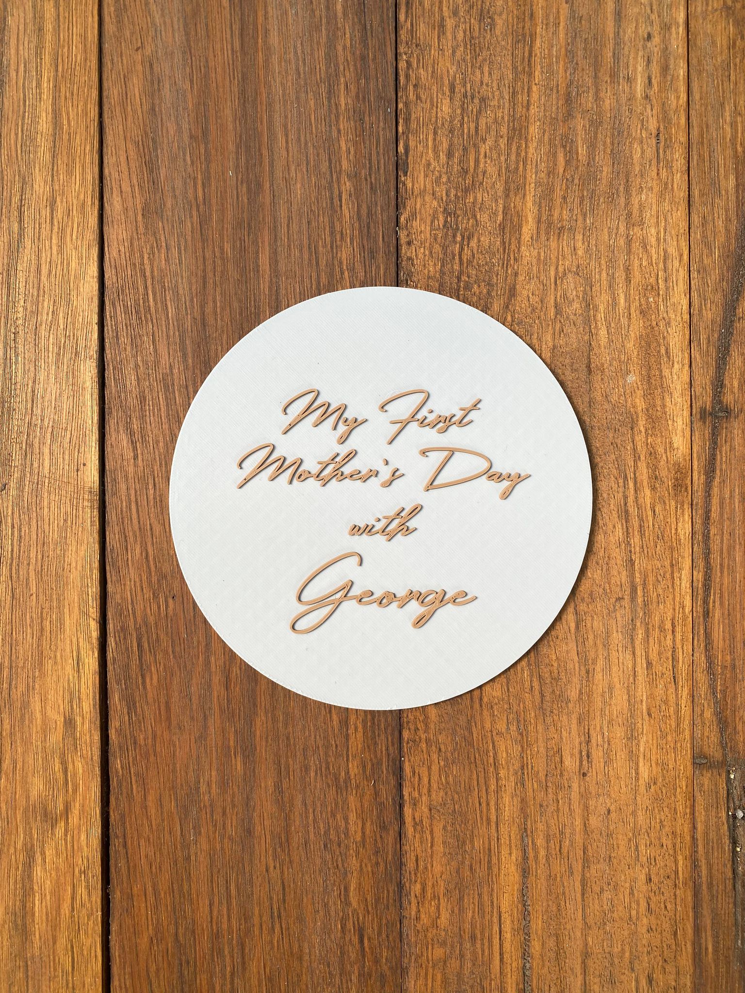 First Mothers Day Plaque