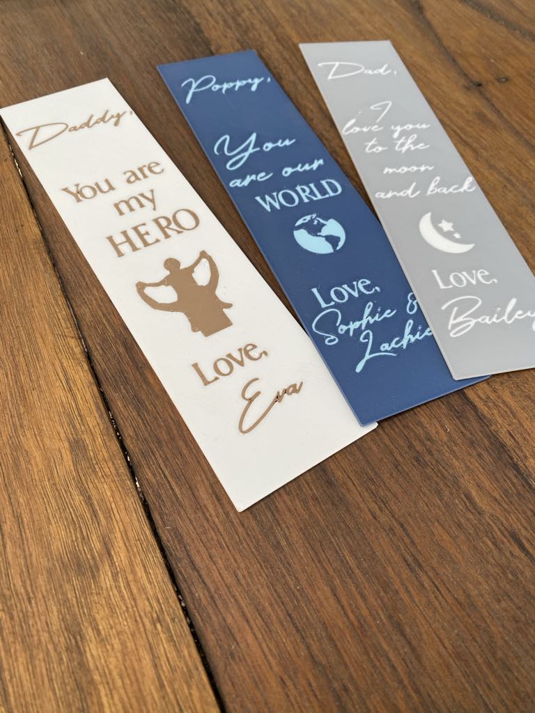 Personalised Father's Day Bookmarks - Image 2