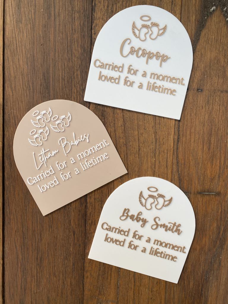 Angel Baby Plaque - Image 2