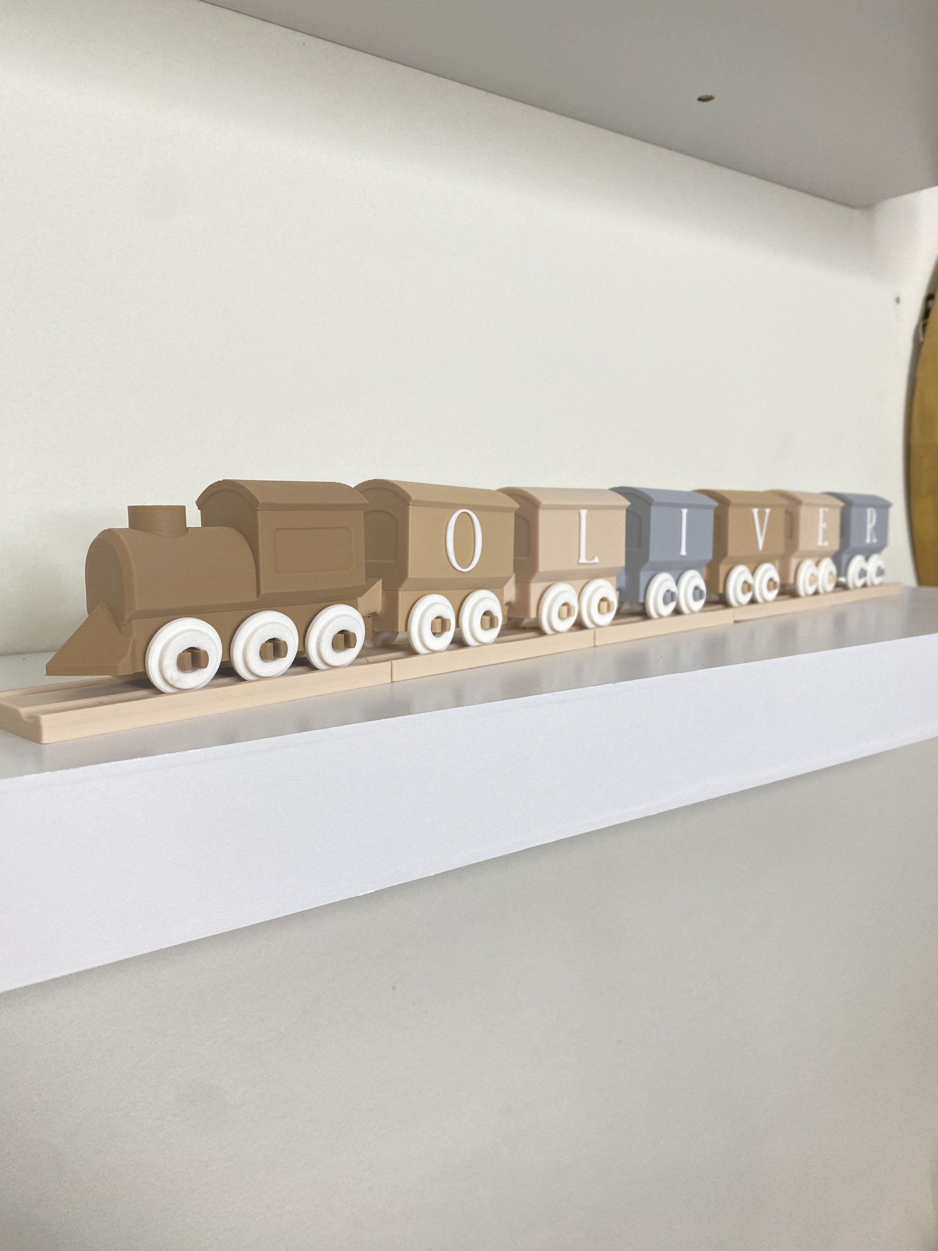 Neutral Decorative Personalised Train